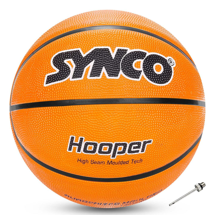 Synco Hooper Series | Basketball (Size-6) | Moulded Technology | 8 Panel | for Indoor & Outdoor Games & Training | Ideal for Boys/Girls Age 12-14 Years