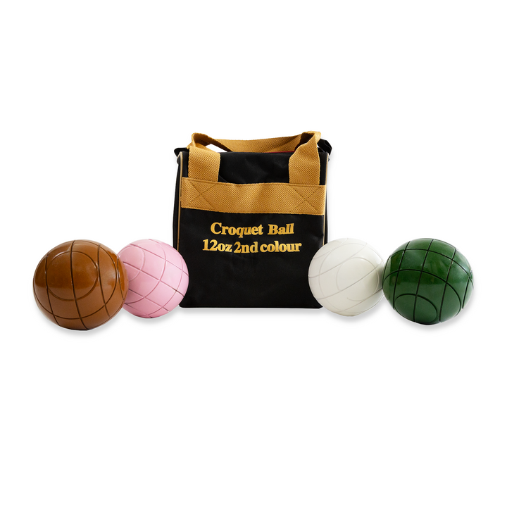 Croquet Balls - 12oz Wooden - 2nd Colours
