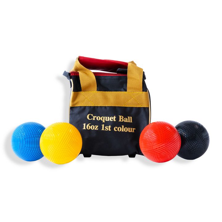 Croquet Balls - 16oz Match Quality Plastic Balls - 1st Colours