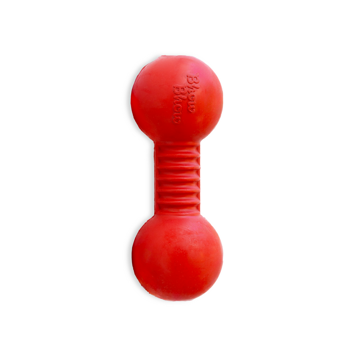 Dog Rubber Spinner Red