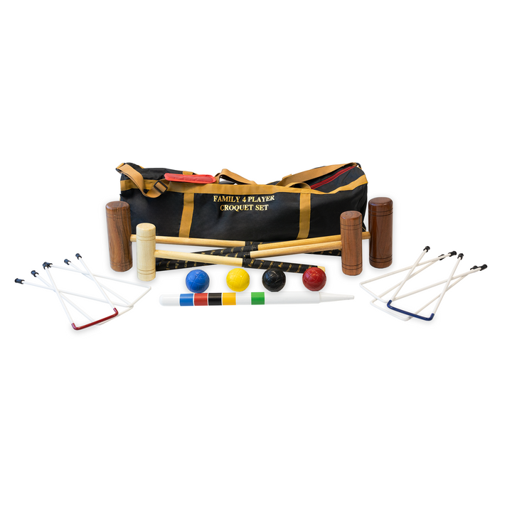 Family Croquet Set-4 Player Bag