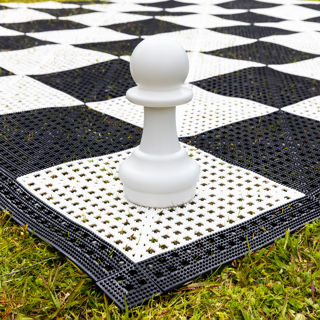 Giant Rubberised Chess Board with Health & Safety Edges