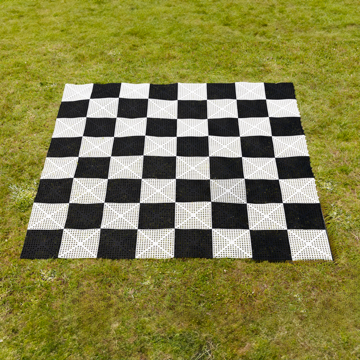Giant Rubberised Chess Board with Health & Safety Edges