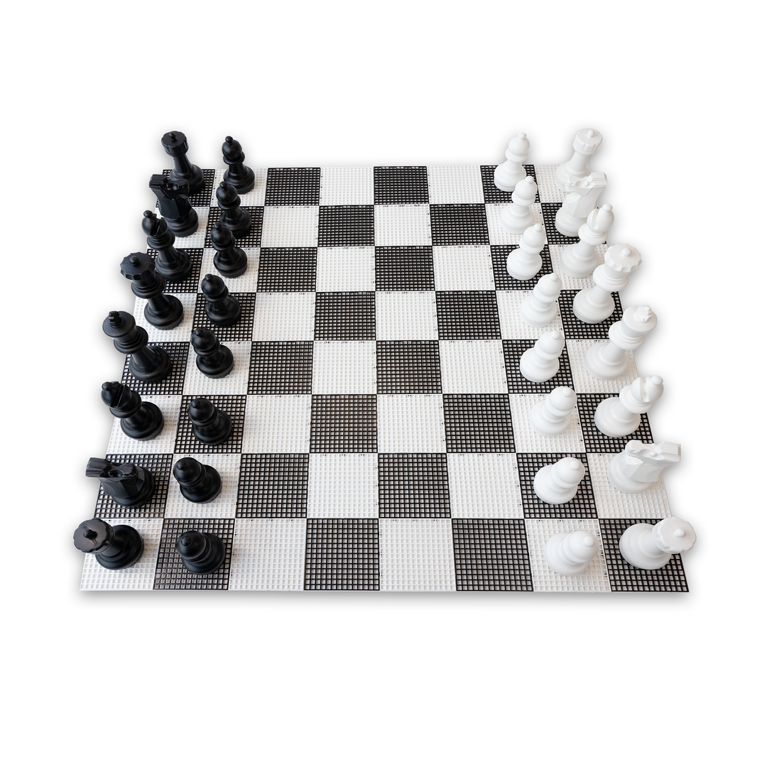 Garden Chess Pieces - 30cm (12 inches) Heavy Duty Plastic