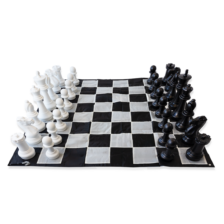 Giant Chess Pieces - 40cm (16 inches) includes Nylon Playing Mat