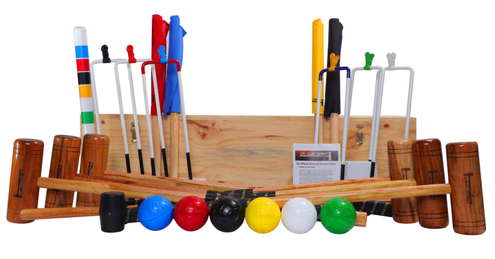 Garden Croquet Set- 6 Player Box