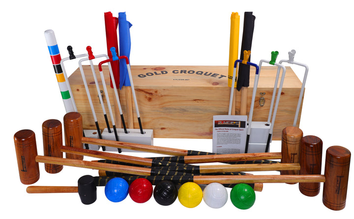 Garden Croquet Set- 6 Player Box