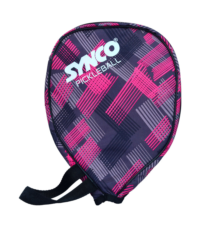 Fibreglass Pickleball Paddle 12mm, plus Two Performance Pickleballs, supplied in a Carry Bag - Lightening Blue