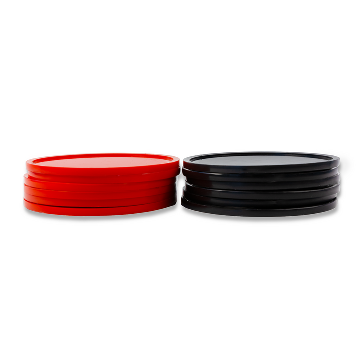 Giant 4 Coins (Red & Black)