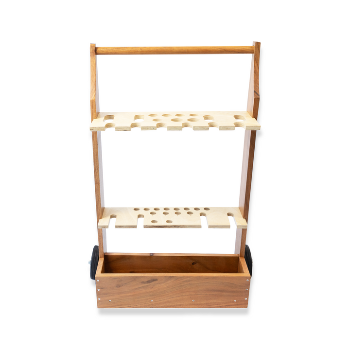 Wooden Croquet Set Trolley - 6 Player