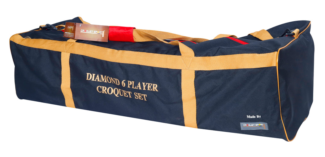 6 Player Diamond Croquet Set