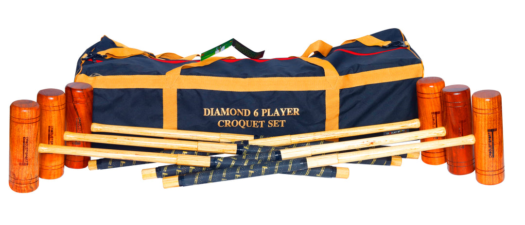 6 Player Diamond Croquet Set