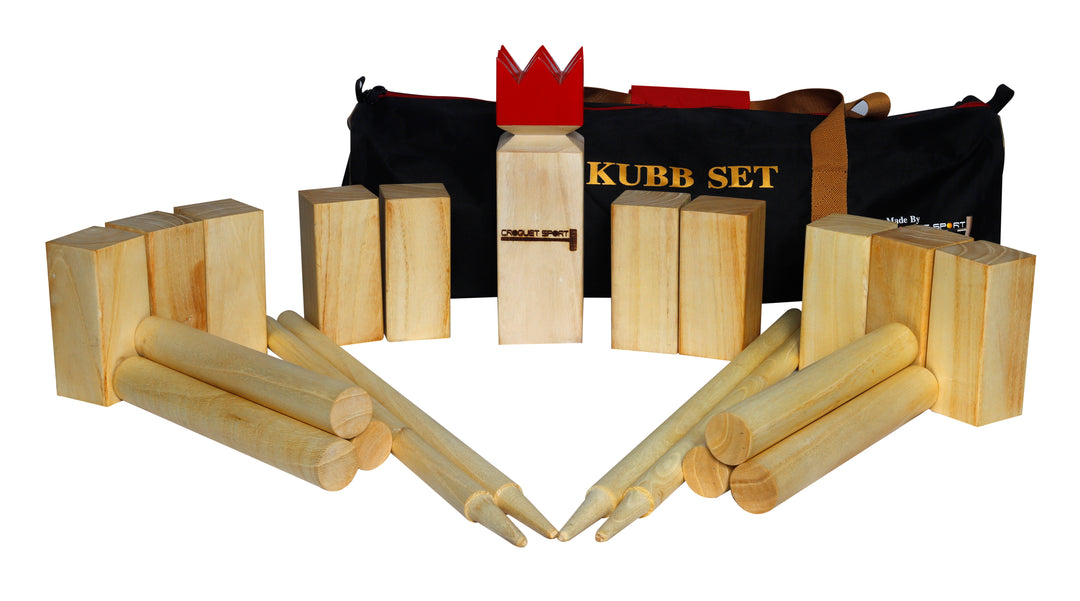 Kubb - Beautifully Crafted Extra Large Set